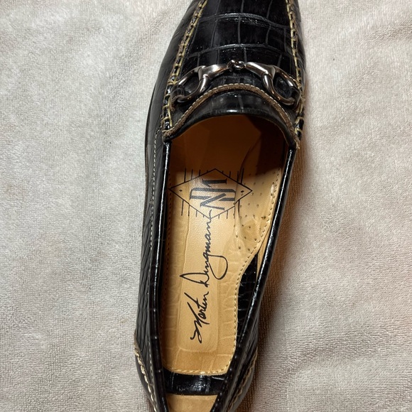 Martin Dingman Dark Brown Leather Slip-On Loafers main image 5